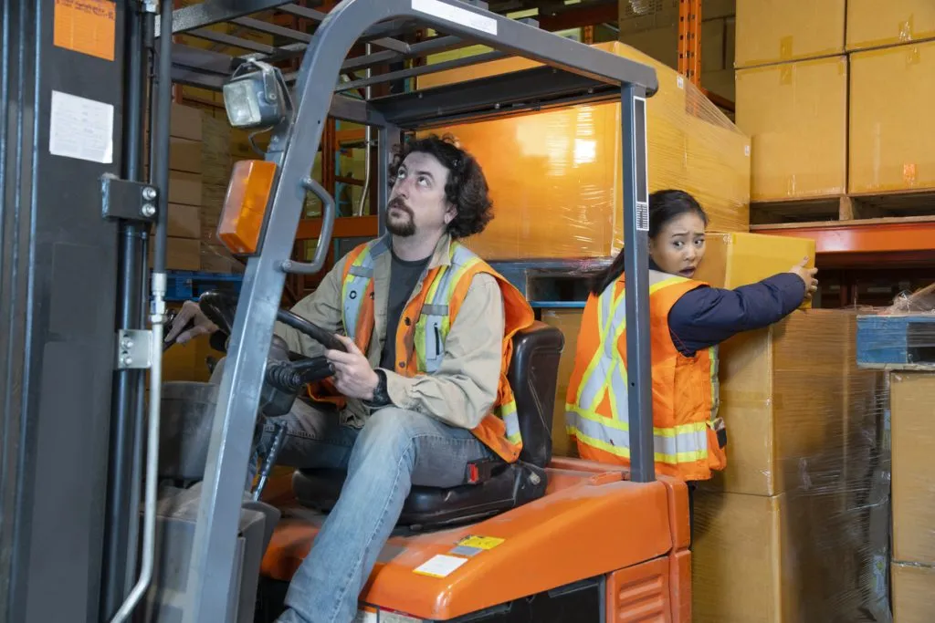 Even niet opletten en een bedrijfsongeval is zo gebeurt.