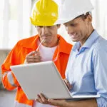 Preventiemedewerker aan het werk